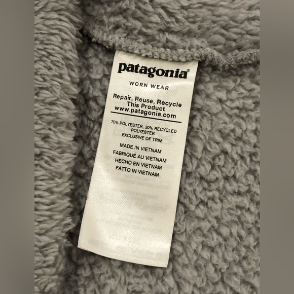 Patagonia women’s fleece top 1/4 zip grey size XS - Picture 6 of 7